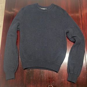 Baldwin Cotton Yarn Navy Blue Sweater